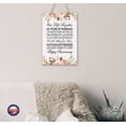 thumbnail image 2 of LifeSong Milestones Inspirational Blush Floral Border Wall Hanging Anniversary Rope Sign 8x12 - 45 Years of Marriage, 2 of 3