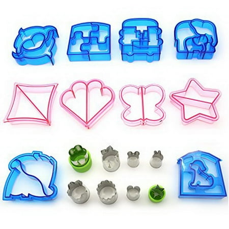

Children s Sandwich Cutting Machine 18 Piece Set Cute Shaped Sandwich Bread Slicer DIY Baking Tools Green Uncosinb