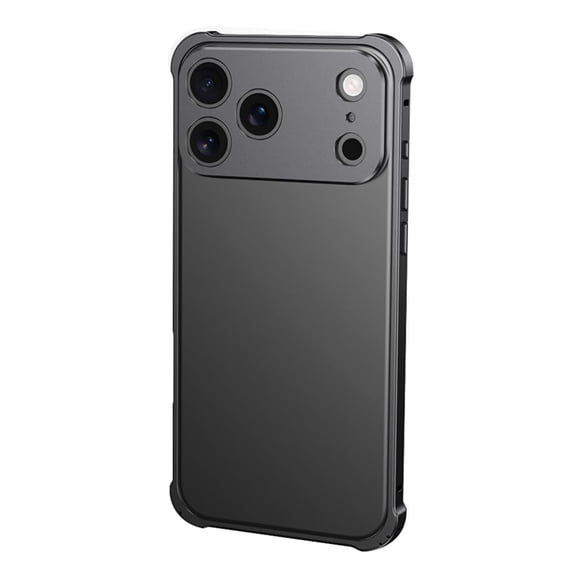 Case For IPhone 17 Pro Max/17 Pro/17 Air, Metal No Back Phone Case Hollowing Heat Dissipation Shell Ultra Thin Shockproof Cover