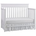 FisherPrice Newbury 4in1 Convertible Crib, White