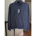 thumbnail image 1 of Perry Ellis Men's Lightweight Long Sleeve Harrington Jacket In Navy Size M $170, 1 of 1