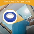 thumbnail image 3 of Cinta de pintor universal Unique Bargains - Cinta de enmascarar para pintura de automóviles DIY sin residuos - Papel crepé azul de 1 pulgada x 60.1 yardas, 3 of 7