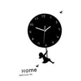 thumbnail image 4 of Reloj de pared de 30 cm, reloj colgante redondo para dormitorio, sala de estar, sala de estudio, 4 of 9