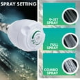 thumbnail image 5 of Niagara Conservation Earth Spa 3-Spray with 1.25 GPM 2.7-in. Wall Mount Adjustable Fixed Shower Head - White, 5 of 6