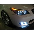 thumbnail image 7 of iJDMTOY White LED Angel Eye Ring Marker Bulbs Compatible With BMW 5 6 7 Series X3 X5 (E39 E53 E60 E63 E64 E65 E66 E83), 7000K White, 7 of 7