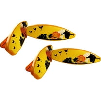 2 Set (4 Ct) Yellow Surfboard Beach Towel Clips Jumbo Size for Beach Chair, Cruise Beach Patio, Pool Accessories for Chairs, Household Clip, Baby Stroller