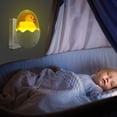 thumbnail image 3 of Enchufe de EE. UU., luz LED de noche de pato amarillo, lámpara de pared con Sensor de luz de encendido/apagado automático, lámpara de noche para niños, lámpara de noche para dormitorio, baño, escaler JAMW Sencillez, 3 of 5