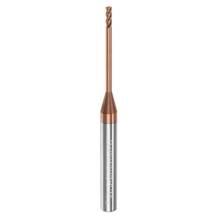 

Uxcell 1.5mm x 20mm x 4mm x 50mm Solid Carbide 4 Flute Square End Mill Cutter AlTiSin Coated