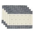 thumbnail image 4 of Saro Lifestyle Thin Stripe Placemats (Set of 4), 4 of 5