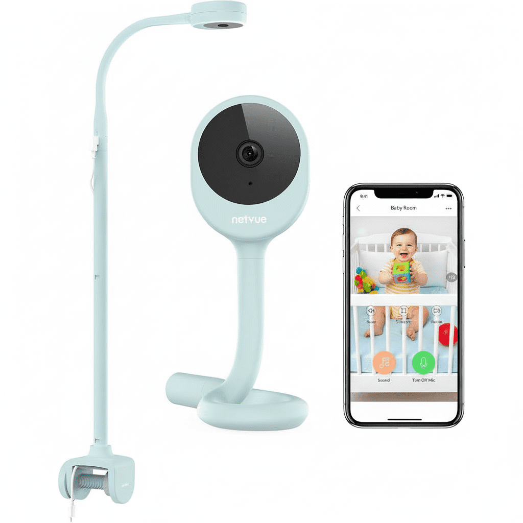 Netvue Peekababy Wireless Baby Monitor with Camera photo 1