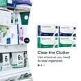thumbnail image 6 of SimplyImagine Double Side Loaded Clear Acrylic Glove Box Holder Dispenser, 1 Count, 6 of 9