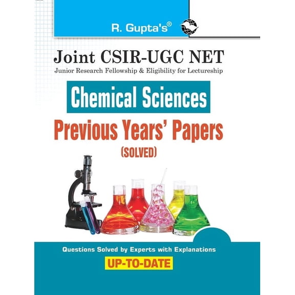 Joint CSIR-UGC NET: Chemical Sciences - Previous Years' Papers (Solved), (Paperback)