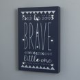 thumbnail image 2 of Little Love by NoJo Navy and White Aztec Be Brave Lighted Wall Hanging, Nursery, Boy, 2 of 5
