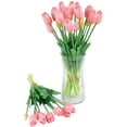 thumbnail image 4 of Northlight Real Touch™ Pink Artificial Tulip Floral Bundles, Set of 6 - 18", 4 of 9