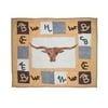 Patch Magic Brand, Steer Pillow Sham 27"X21"
