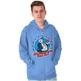 thumbnail image 5 of Vintage Cartoon All American Dad Bod Zip Hoodie Sweatshirt Men Brisco Brands L, 5 of 6