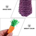 thumbnail image 4 of Small Pet Chew Toys 6Pcs Assorted Color Eggplant Shape Indoor Pet Activity Teeth Grinding For Guinea Pigs, 4 of 4