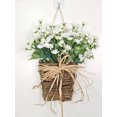 thumbnail image 2 of Cesta Cuerda para en La Pared Likrtyny Margaritas Flores Colgantes, 2 of 9