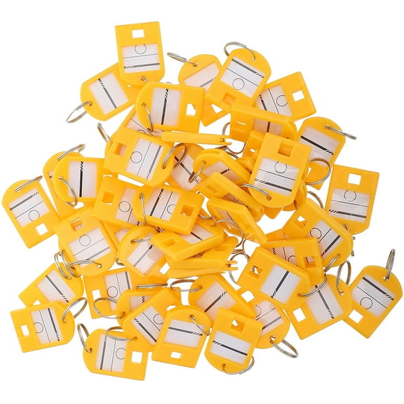 35 Pcs Key Tag Keychain Key Identifiers Key Identification Tags Id Label Tags Man