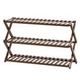 thumbnail image 1 of Amdohai Solid Bamboo Shoe Rack Foldable Freestanding Shoe Shelf Installation-Free Shoe Organizer, 1 of 9