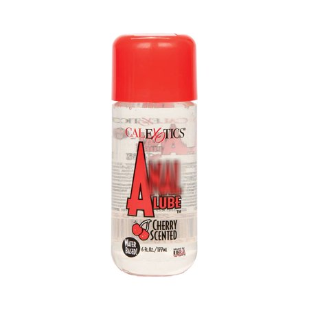 California Exotic Novelties Lube Cherry Scented Water Based Lubricant 6oz