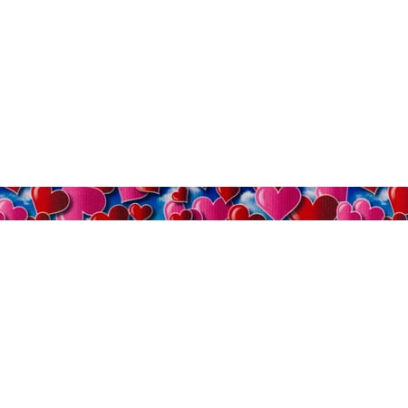 Country Brook Design® 1/2 inch Floating Hearts Photo Quality Polyester Closeout, 10 Yards