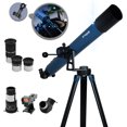 thumbnail image 3 of Meade Instruments - StarPro AZ 80mm Aperture, Portable Beginner Refracting Astronomy Telescope with Bonus Adjustable Smartphone Adapter - Compact Alt-azimuth (AZ) Manual Mount, 3 of 10