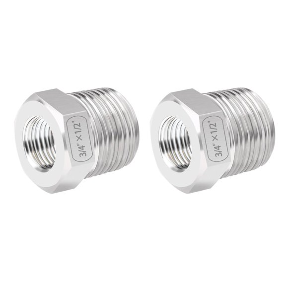 Buje reductor Quickun 3/4" macho a 1/2" hembra NPT