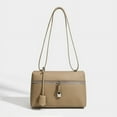 thumbnail image 3 of High-end Feel Women's Small Square Bag New Style Lp Box Pack Hand Print Genuine Leather Single Shoulder Slant Bag, 3 of 5