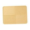 thumbnail image 2 of Zxpjkyu Silicone Dish Dry Mat Dry Mat Multifunctional High Temperature Resistant Cutting Yellow, 2 of 9