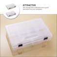 thumbnail image 6 of FESTFENDS 2Pcs Storage Cases Clear PP Organization for Tools, 6 of 8