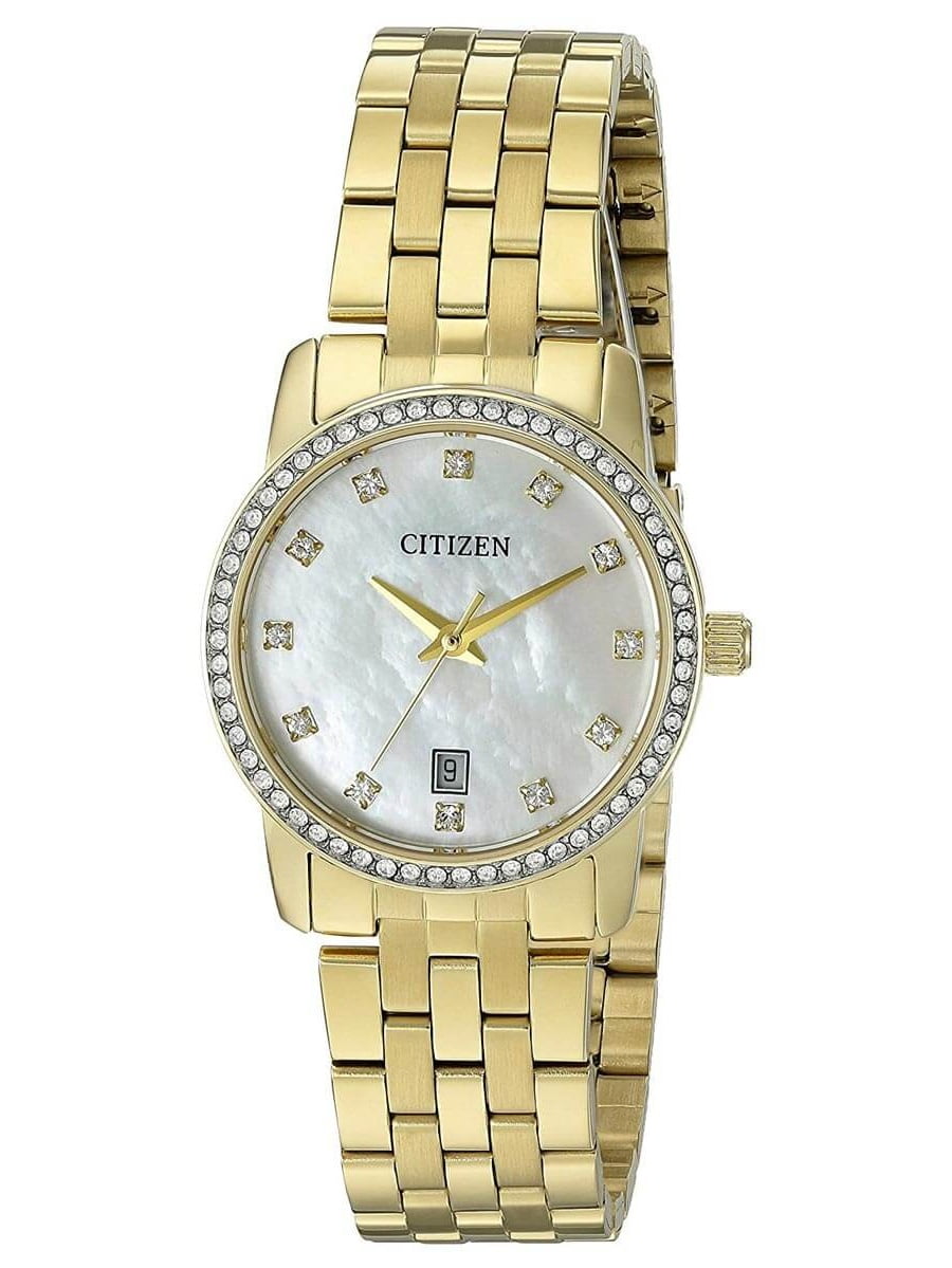 Citizen quartz watch gold womens new arrivals