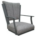 thumbnail image 3 of Swivel Tilt Extra Tall 34" (35") Metal Bar Stool Montana on Noam Base, 3 of 3