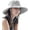 Light Grey, variant on UPF 50+ Wide Brim Sun Hat to Protect Against UV Sun Rays for Hiking Camping Fishing Safari