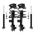 thumbnail image 1 of Transit Auto Front Rear Complete Suspension Shocks Strut and Coil Spring Mount Assemblies Kit for Car Nissan Altima Excludes Hybrid - Left Right Side (Driver Passenger) K78M-100115, 1 of 2