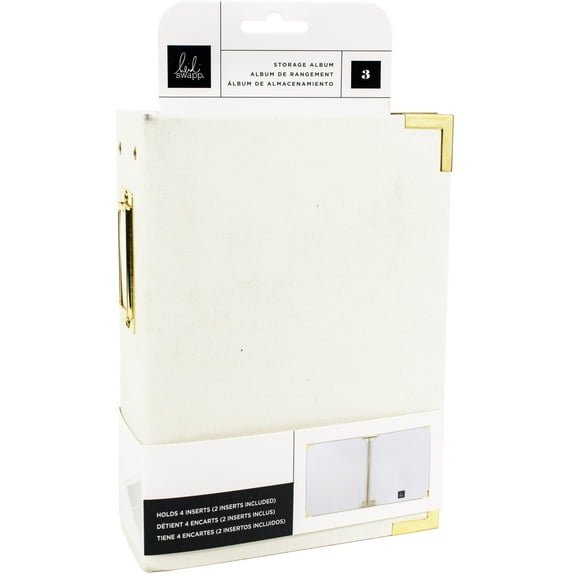 Heidi Swapp Storyline Chapters Album Kit 6"X8"-Cream