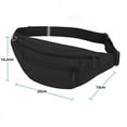 thumbnail image 2 of Riñonera impermeable para deportes de ocio, riñonera para fitness, riñonera para teléfono móvil, bolsa diagonal para correr, bolsa de pecho, regalos para disfrutar de deportes, festivales,, 2 of 5