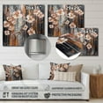 thumbnail image 4 of Designart "Roses in Bloom in Pink" Floral Rose Metal Wall Art Prints, 4 of 5