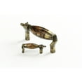 thumbnail image 6 of Schaub And Company 942S Tuscan 3" Center To Center Designer Wine Bottle Bar Solid Brass, 6 of 7