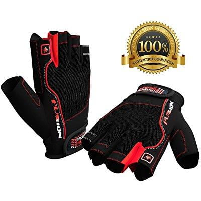 Weightlifting Gloves for Crossfit Workout Training - Fitness Biking Cycle & Gym Gloves for Men & Women - Best Glove for Weight Lifting W. Wrist Closure - Enhance Grip & Eliminate Blisters & (Best Weight Lifting For Women)