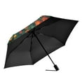 thumbnail image 2 of FORMRS Travel Umbrella Folding Auto Open Close Windproof Rain UV Protection, Forest Mushroom, 2 of 8