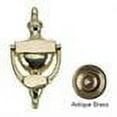 thumbnail image 2 of BRASS Accents A07-K6550-609 Traditional Door Knocker 6 in. Antique Brass, 2 of 2