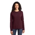 thumbnail image 1 of Camiseta de algod?n central de manga larga para mujer de Port & Company?. LPC54LS Puerto & Compa??a LPC54LS, 1 of 1