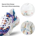 thumbnail image 7 of Purple Blue Mandala Pattern Walking Shoes for Men Woman Lightweight Tennis Fashion Elastic Sports Shoes Cushion Basketball Shoes, 7 of 7