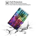 thumbnail image 3 of Allytech Slim Case for Samsung Galaxy Tab A 10.1" 2019 SM-T510 T515, PU Leather Folio Flip Multi Angle Viewing Stand Shockproof Cover for Samsung Galaxy Tab A 10.1 T510, Forest, 3 of 6