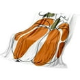 thumbnail image 2 of PALIFEUR Halloween Flannel Throw Blanket, Super Soft Warm Pumpkin Blanket for Couch Bedroom, Microfiber Thicken Fall Blankets for Halloween Thanksgiving Party Home Decorations, 51 x 40 Inch, 2 of 6