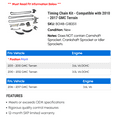 thumbnail image 2 of Timing Chain Kit - Compatible with 2010 - 2017 GMC Terrain 2011 2012 2013 2014 2015 2016, 2 of 2