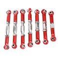 thumbnail image 3 of 7pcs RC Car Pull Rod,Durable Metal RC Servo Pull Rod  With Screwdriver RC Upgrade Replacement Fit For WLtoys 144001 1/14 RC Car, 3 of 8