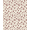 Blush Pink Cream, Pattern 13, variant on ODIKA Pink Cheetah Print Spotted Center Striped Perimeter Zebra Tiger for Home Office, Gaming Room, Under Desk, Non-Slip Chair-Friendly