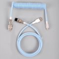 thumbnail image 2 of ziyahi USB Type C Cable Universal Charging Type C to USB for Mechanical Keyboard, 2 of 5